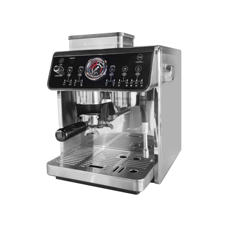 Coffee Equipment For Coffee Shop - 2026-Italiaanse commerciële koffiezetapparatuur Semi-automatische versgemalen koffiemachine