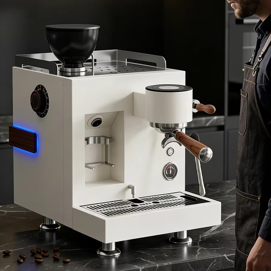 Coffee Grinder Burr Flat - Smart Display 64mm Platte Koffiemolen Extractor