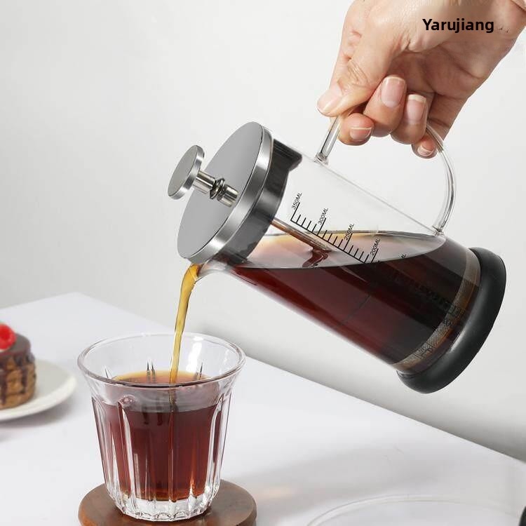 Coffee Equipment Filter - French Press Koffiepot Glas Handgezetelde Melkschuim