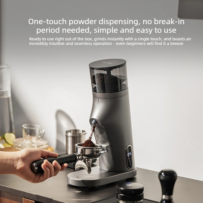 Coffee Grinder Burr Flat - Gemilai 9010C 220V 150W Elektrische Koffiemolen