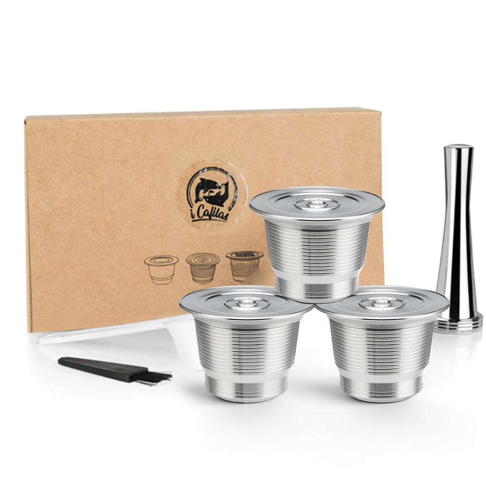 Coffee Vending Equipment - Nespresso Herbruikbare Koffiecapsule Rvs Hervulbare Filters