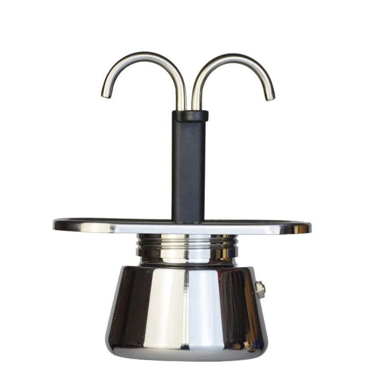 Coffee Vending Equipment - 200Ml Mini Moka Pot Dubbele Buis