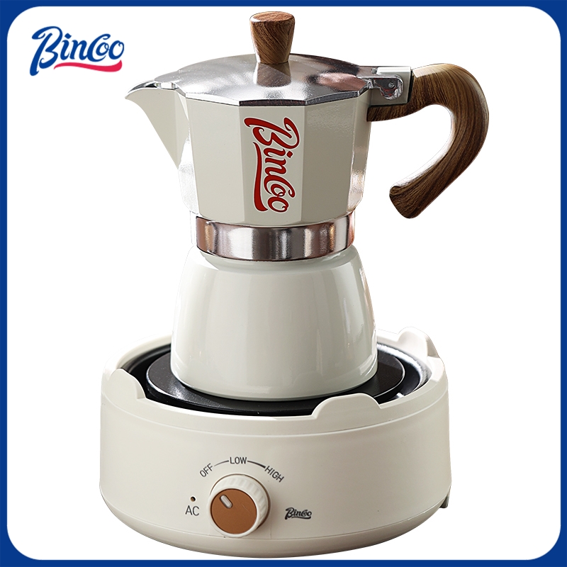 Coffee Vending Equipment - Bincoo Moka Pot en Elektrisch Fornuis