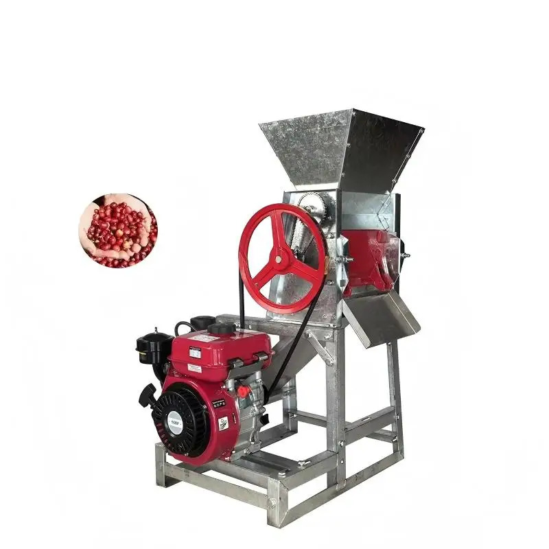 Coffee Equipment In China - Birui RVS Koffie & Cacaoboon Pulper/Schilmachine