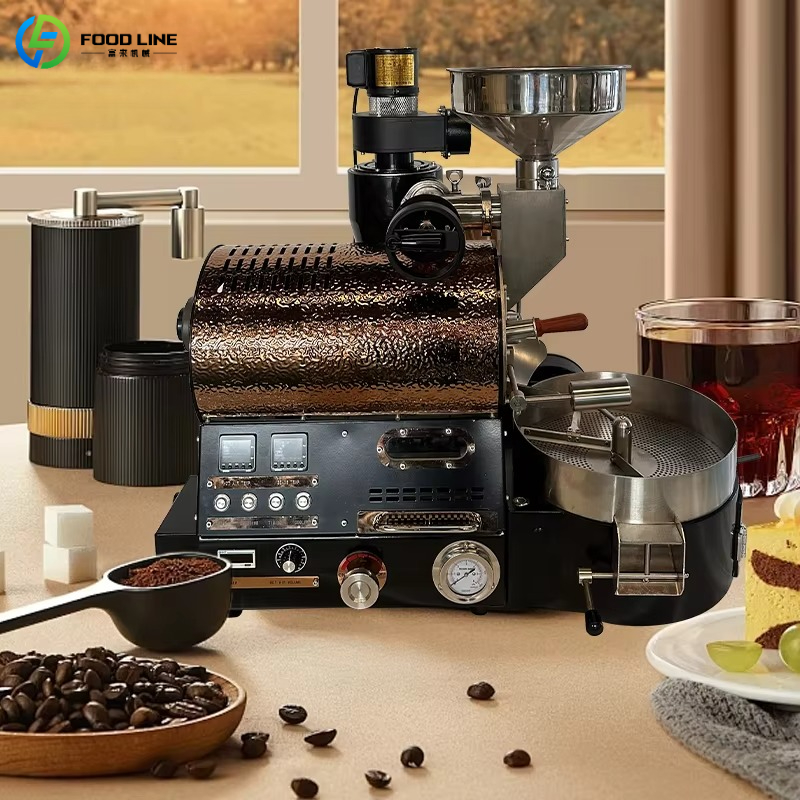 Coffee Equipment For Coffee Shop - Geavanceerde 6kg 12kg 15kg gas koffierooster,