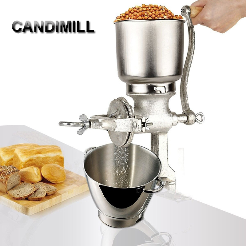 Coffee Grinder Burr Flat - CANDIMILL Multifunctionele kleine handmatige slijpmachine Koffiebonenmolen