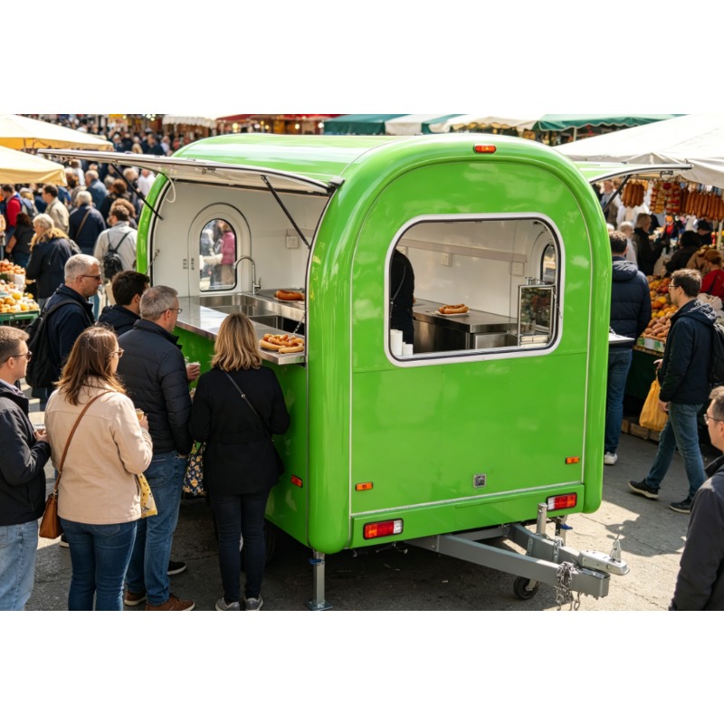 Coffee Equipment For Coffee Shop - Nieuwe, volledig uitgeruste mobiele prefab koffieshop,