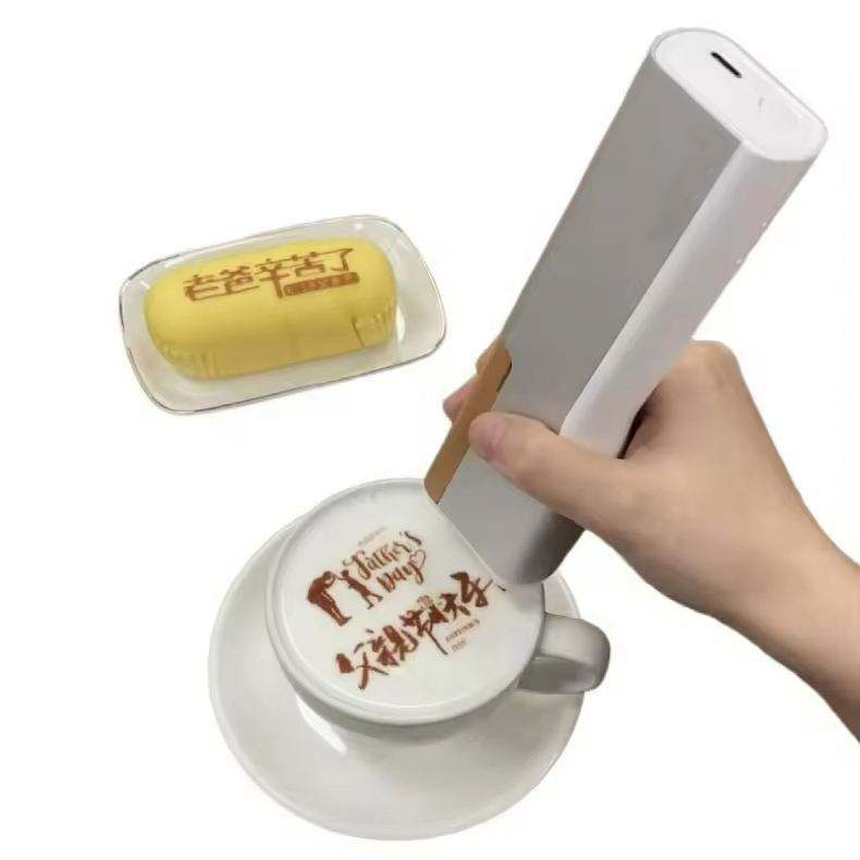 Coffee Equipment For Coffee Shop - Inkjet printapparaat voor logo's, draagbare latte