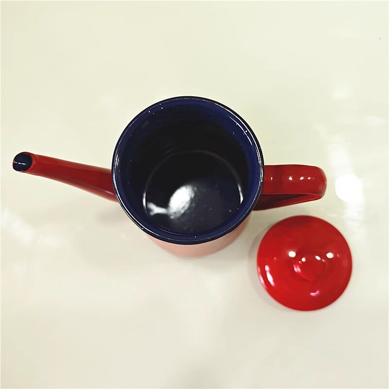 Emaille 1.1L Koffiepot Oliepot - Milk Steaming Pitcher recensie en prijs