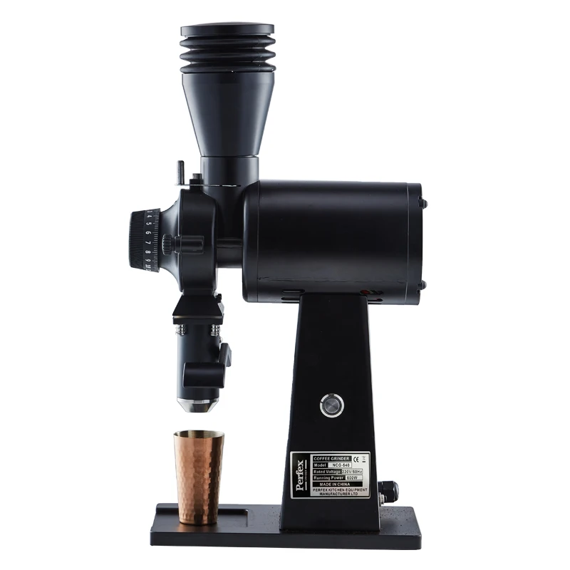 Instelbare elektrische espress - Coffee Grinder Burr Flat recensie en prijs