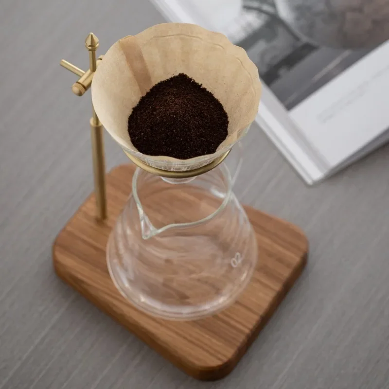 HeMu Massief Houten Messing Ha - Coffee Equipment Filter recensie en prijs