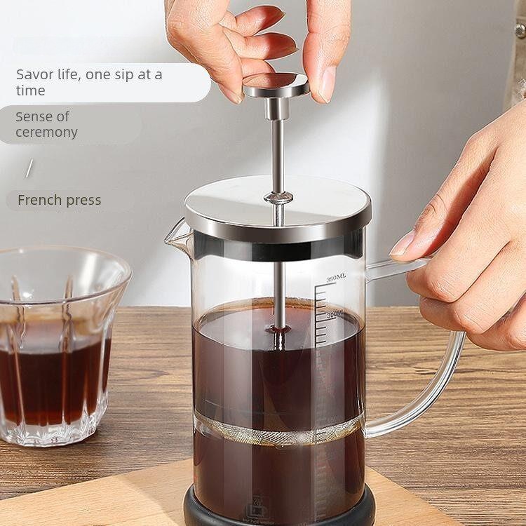 French Press Koffiepot Glas Ha - Coffee Equipment Filter recensie en prijs