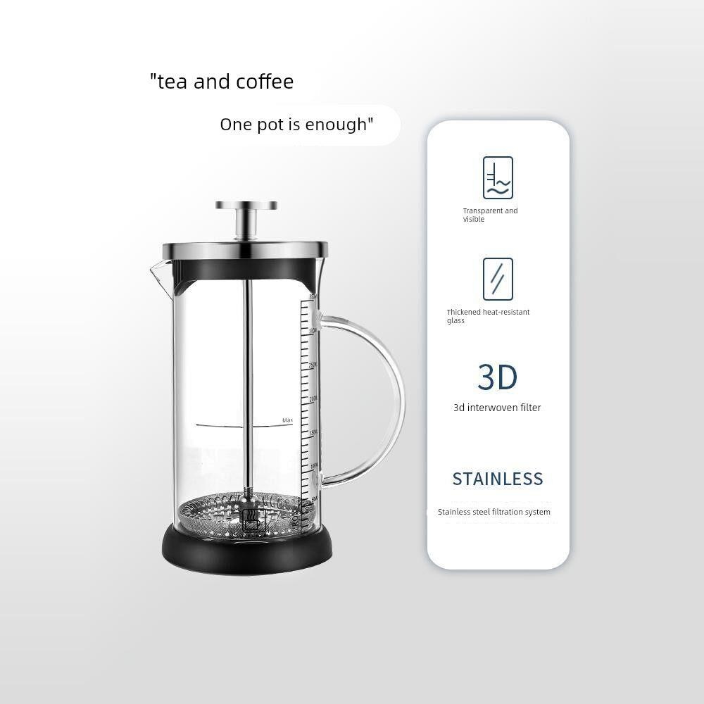 French Press Koffiepot Glas Ha - Coffee Equipment Filter recensie en prijs
