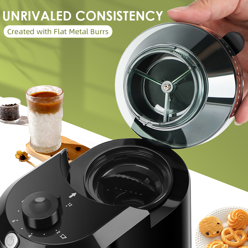 Wancle elektrische braam koffi - Coffee Grinder Burr Flat recensie en prijs