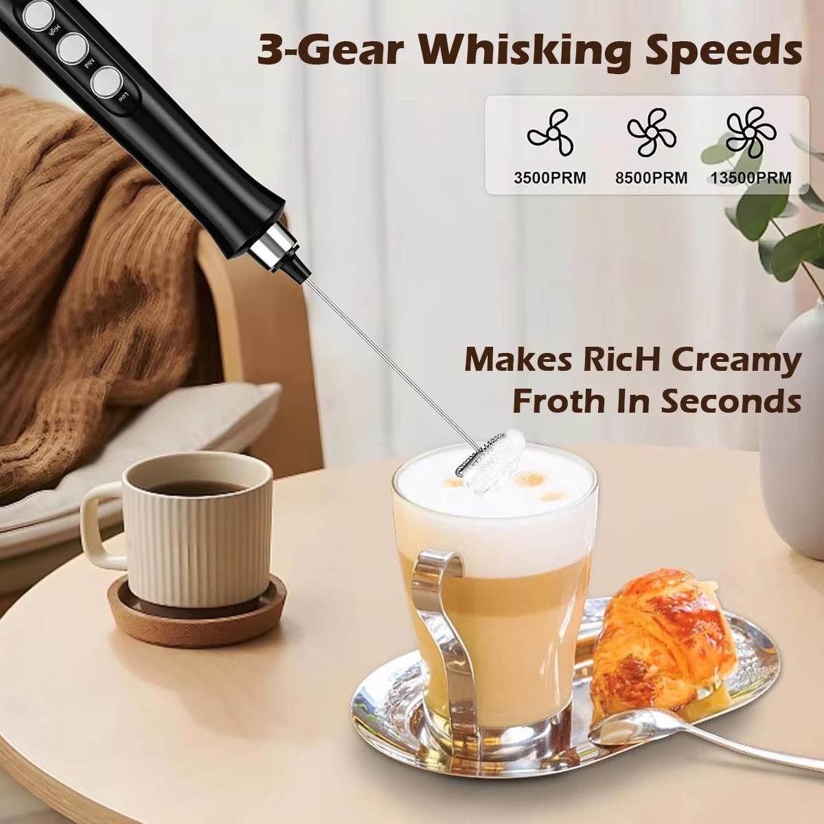 Draadloze oplaadbare elektrisc - Milk Steaming Pitcher recensie en prijs