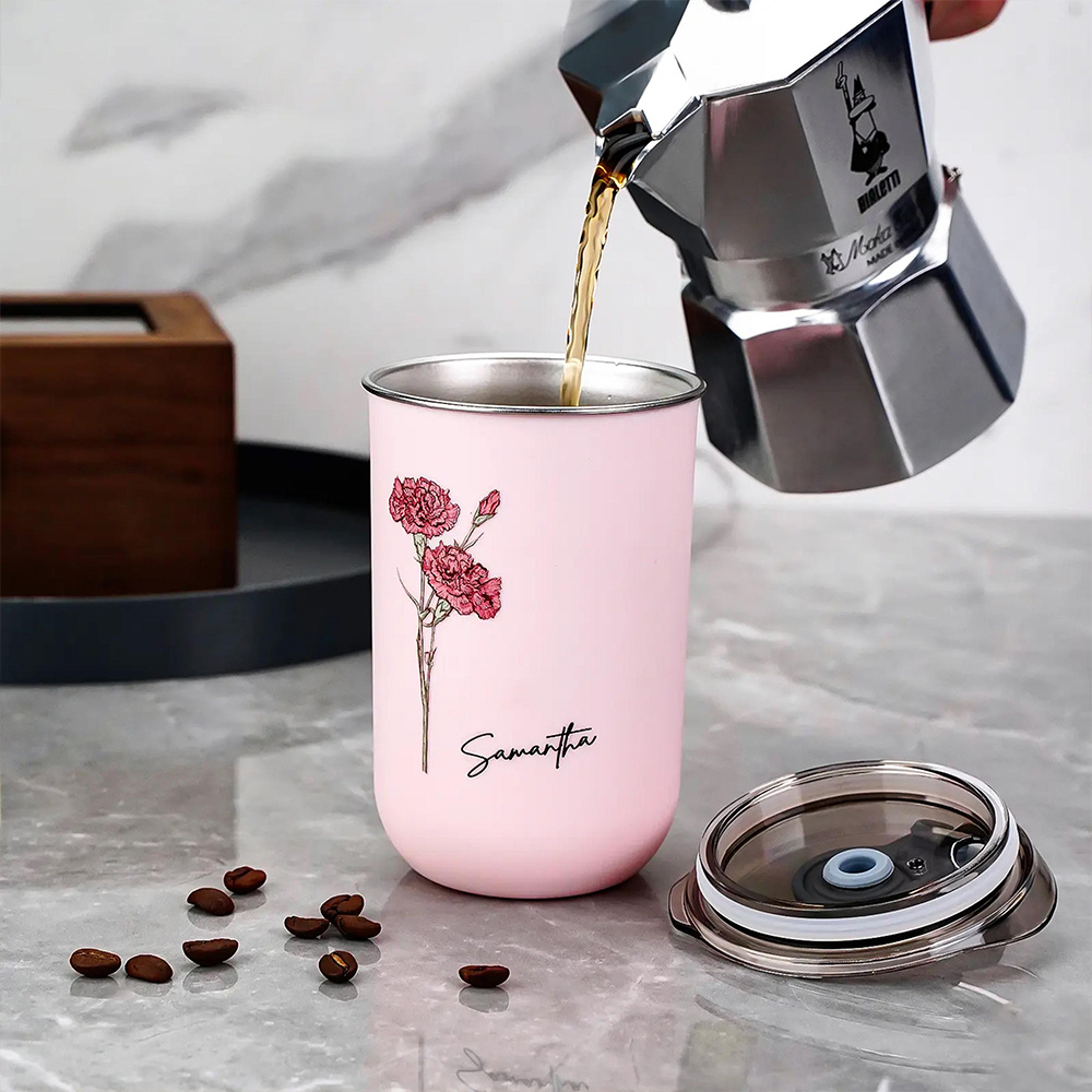 Gepersonaliseerde geboortebloe - Coffee Equipment Names recensie en prijs