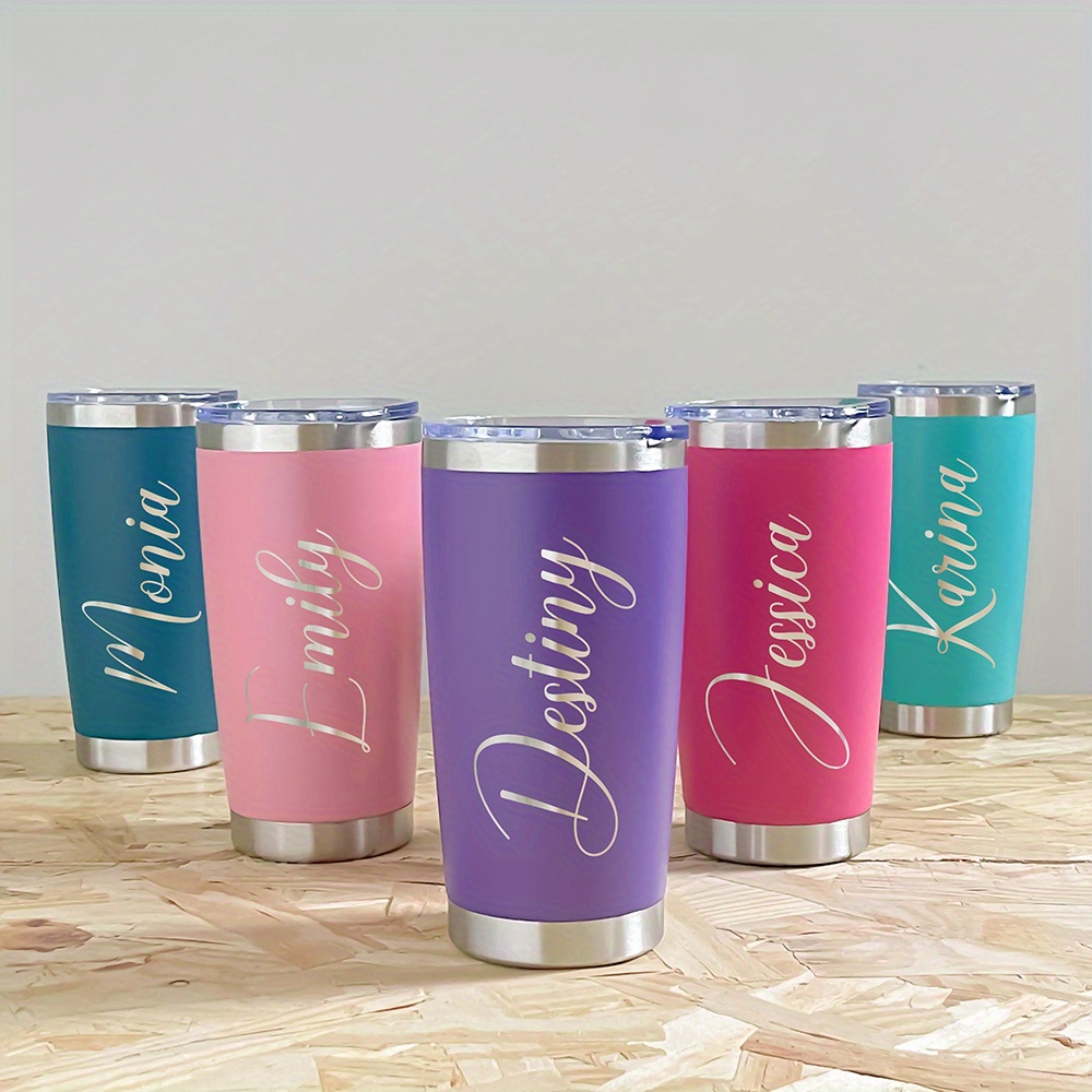 Gepersonaliseerde 20oz RVS Tum - Coffee Equipment Names recensie en prijs