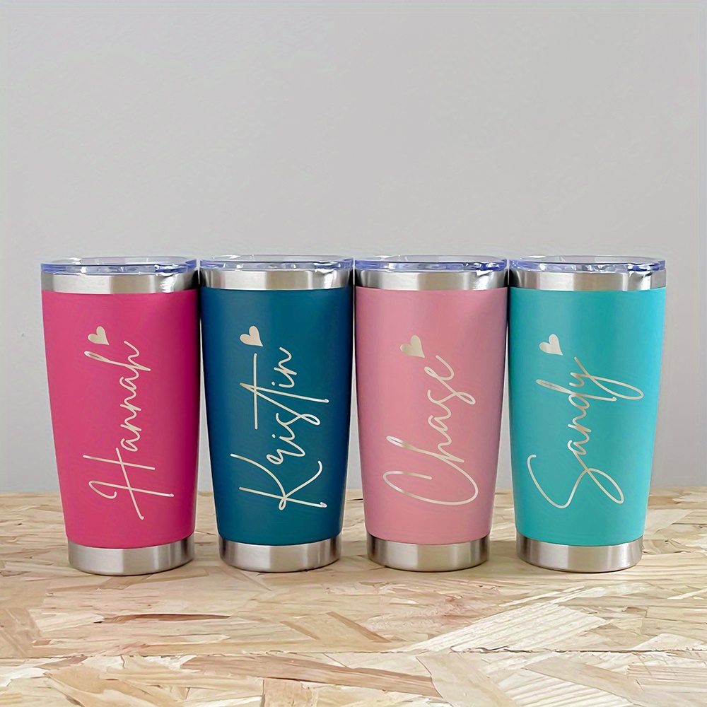Gepersonaliseerde 20oz RVS Tum - Coffee Equipment Names recensie en prijs