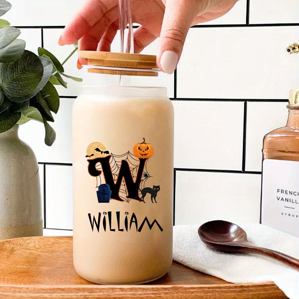 Gepersonaliseerde Halloween gl - Coffee Equipment Names recensie en prijs