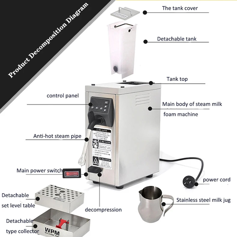 Kokend water Machine Melk Bubb - Coffee Equipment For Coffee Shop recensie en prijs