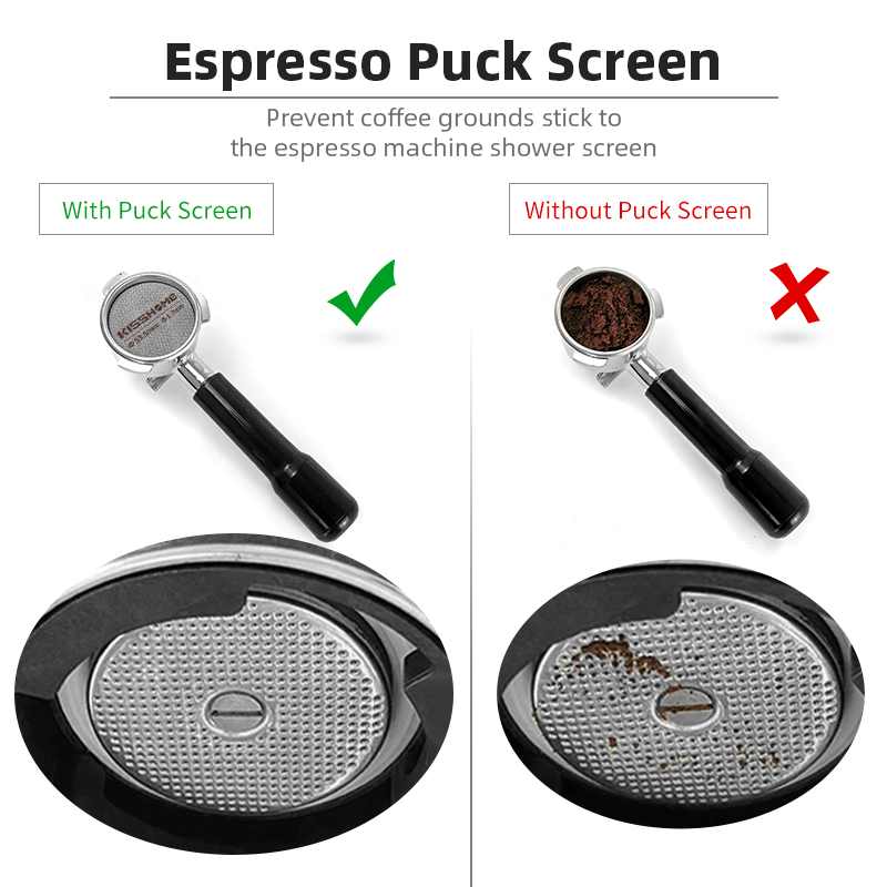 Koffie Puck Scherm 51mm 53.5mm - Coffee Vending Equipment recensie en prijs