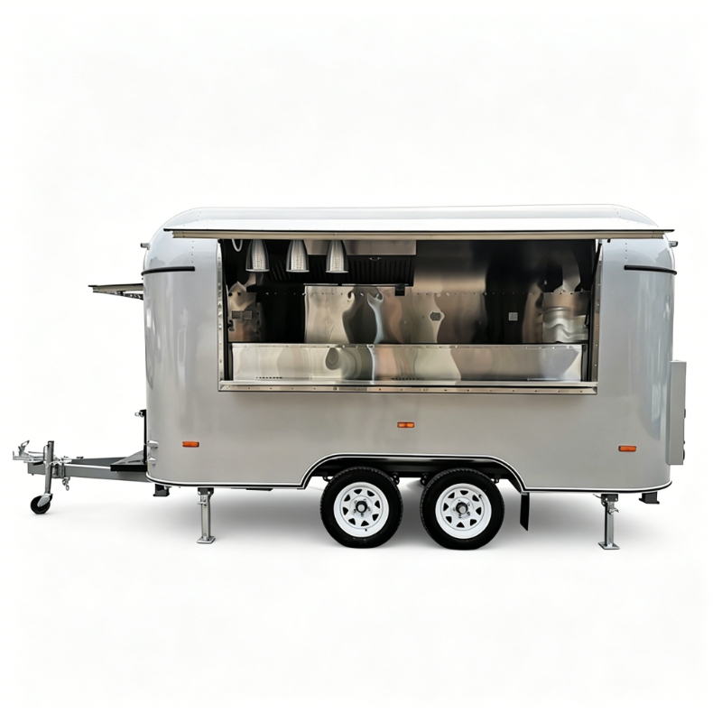 Op maat gemaakte foodtruck, mo - Coffee Vending Equipment recensie en prijs