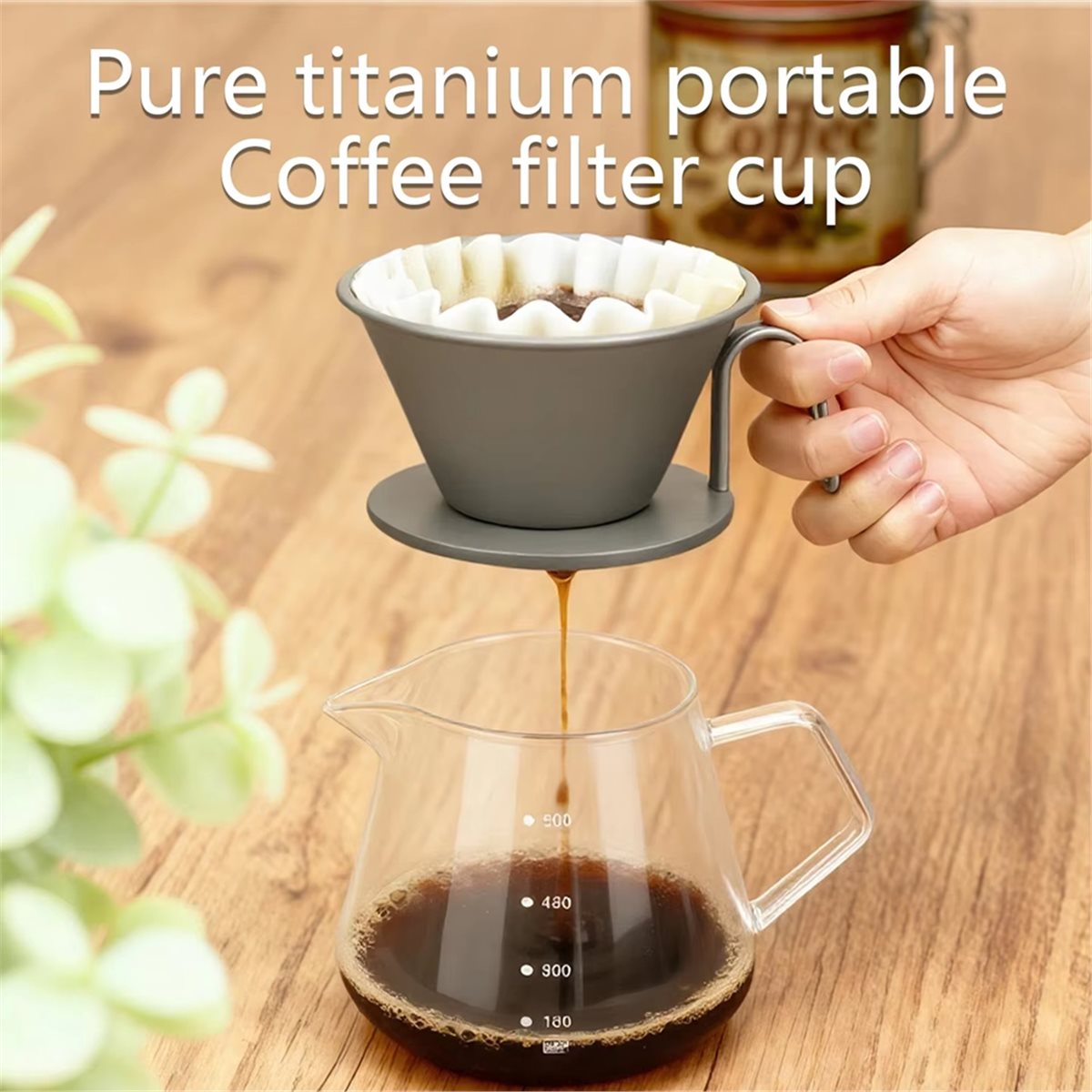 Koffiefilterbeker van puur tit - Coffee Equipment Filter recensie en prijs