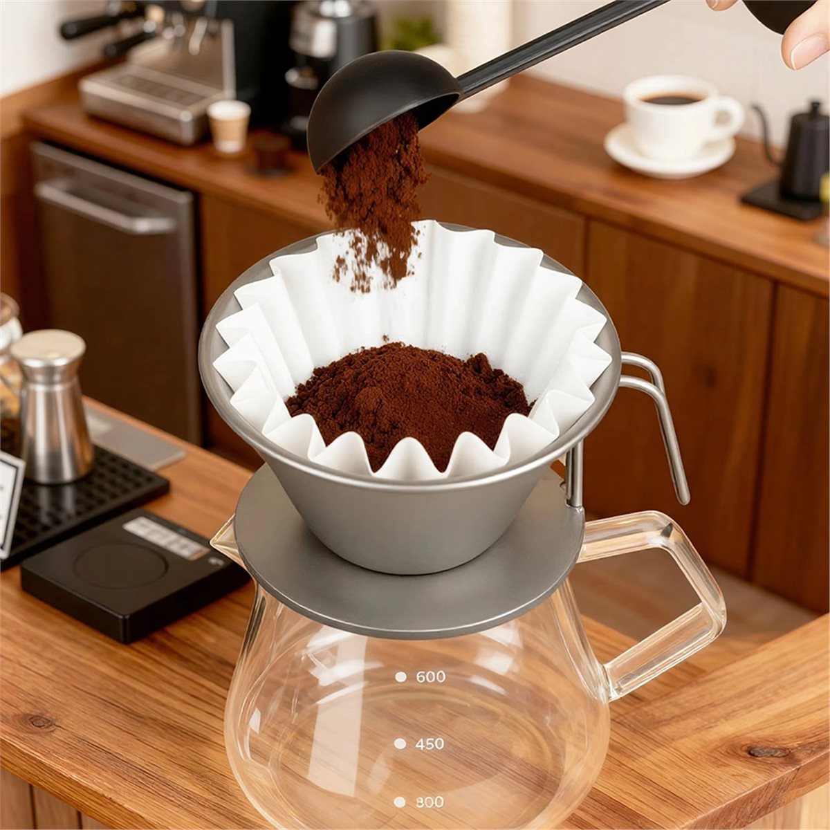 Koffiefilterbeker van puur tit - Coffee Equipment Filter recensie en prijs