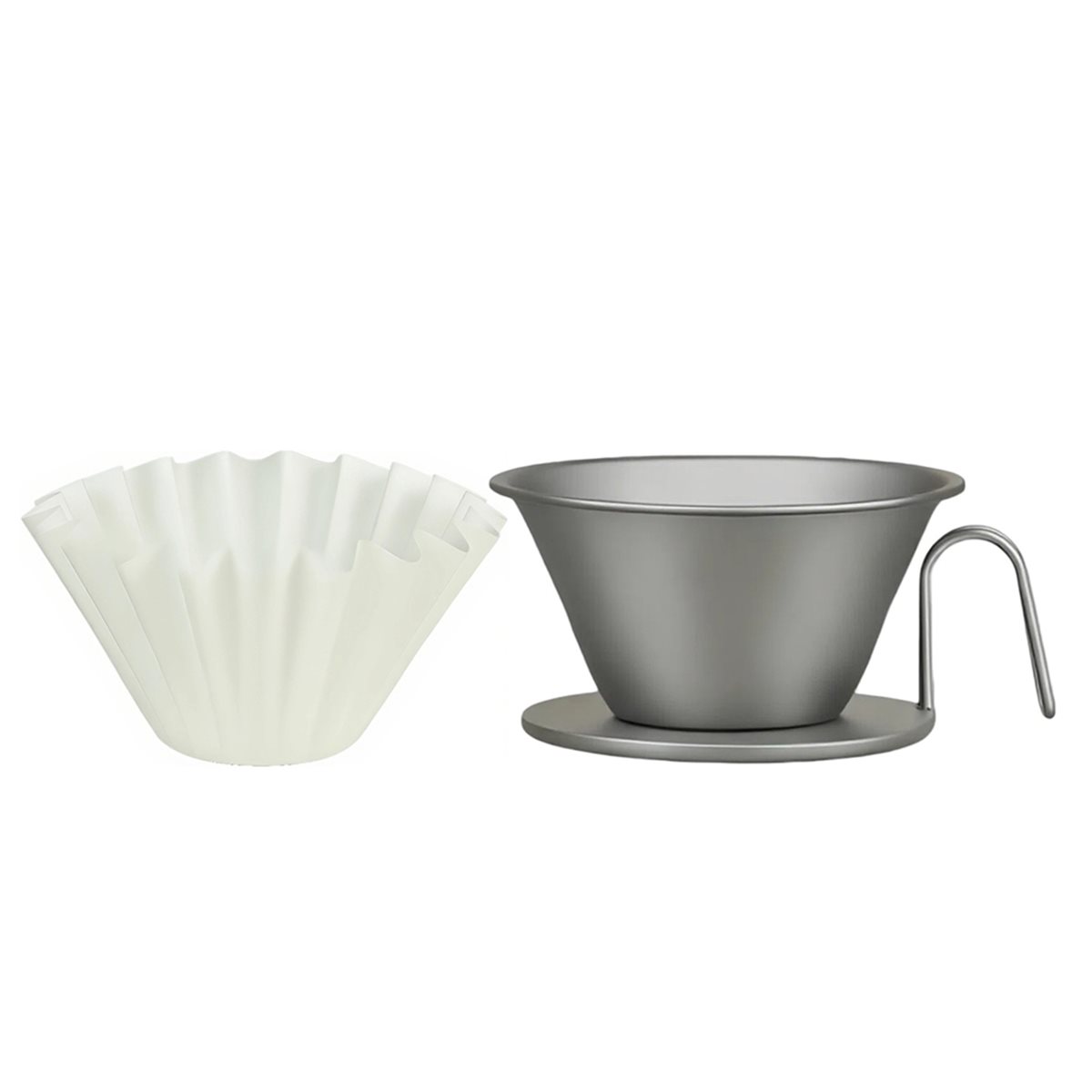 Koffiefilterbeker van puur tit - Coffee Equipment Filter recensie en prijs