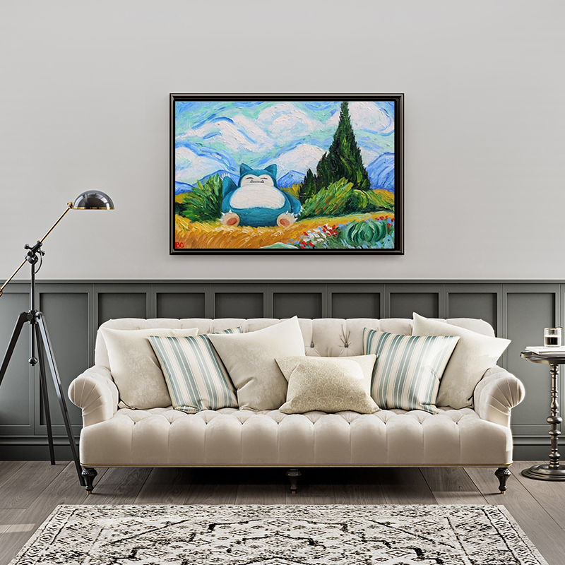 Pokemon Snorlax Van Gogh Wall  - Coffee X recensie en prijs