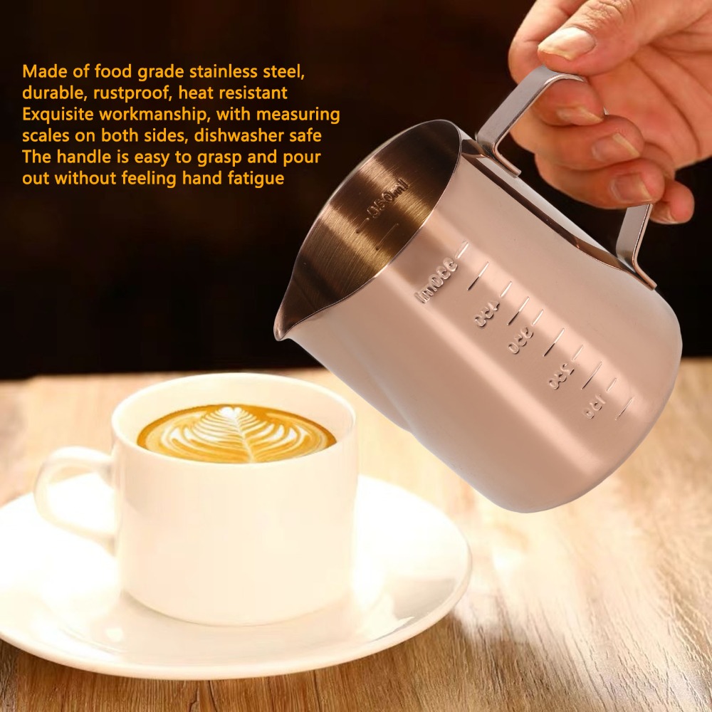Melkopschuimkan van 550 ml, ro - Milk Steaming Pitcher recensie en prijs