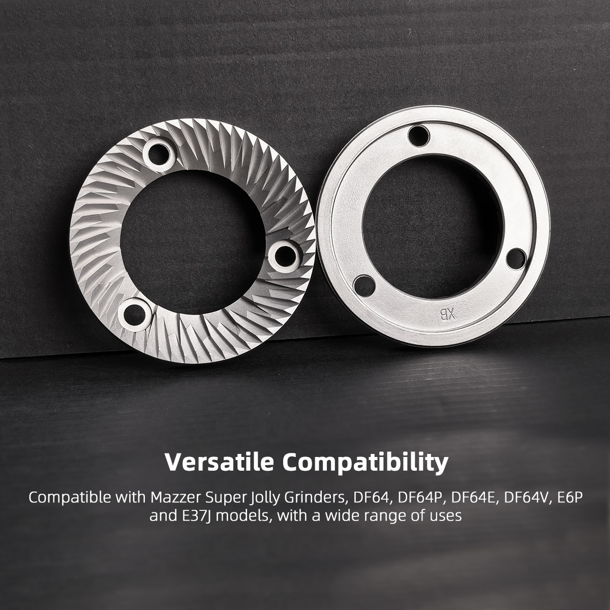 2 stuks koffiemaler 64mm platt - Coffee Grinder Burr Flat recensie en prijs