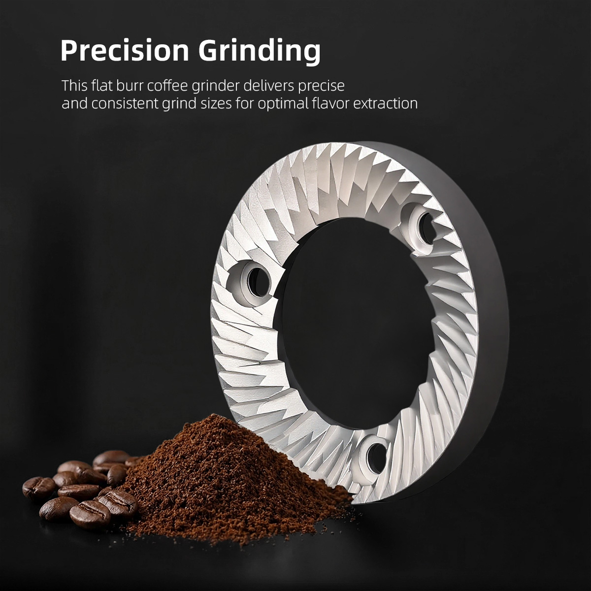 2 stuks koffiemaler 64mm platt - Coffee Grinder Burr Flat recensie en prijs