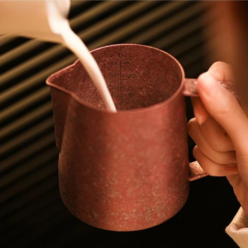 JUSTINLAU 600ml Pure Titanium  - Milk Steaming Pitcher recensie en prijs