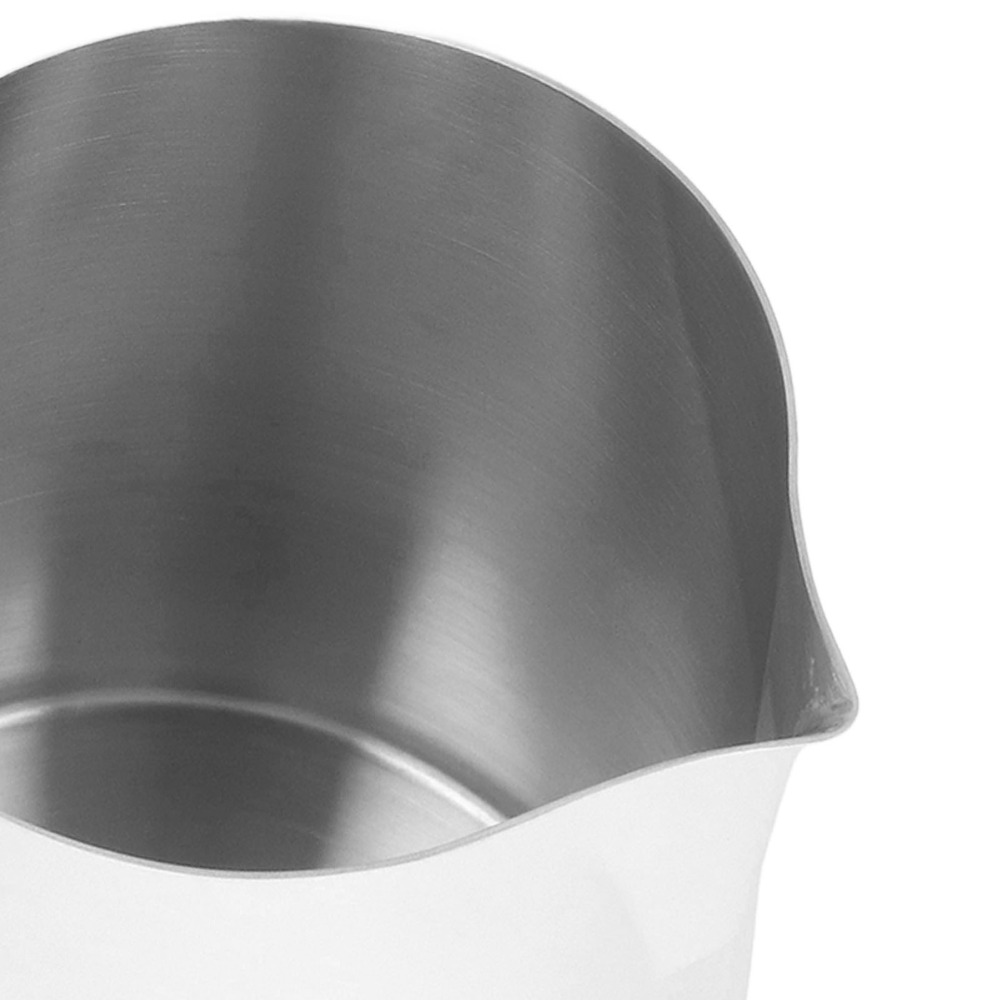 Melkschuimkan met een inhoud v - Milk Steaming Pitcher recensie en prijs